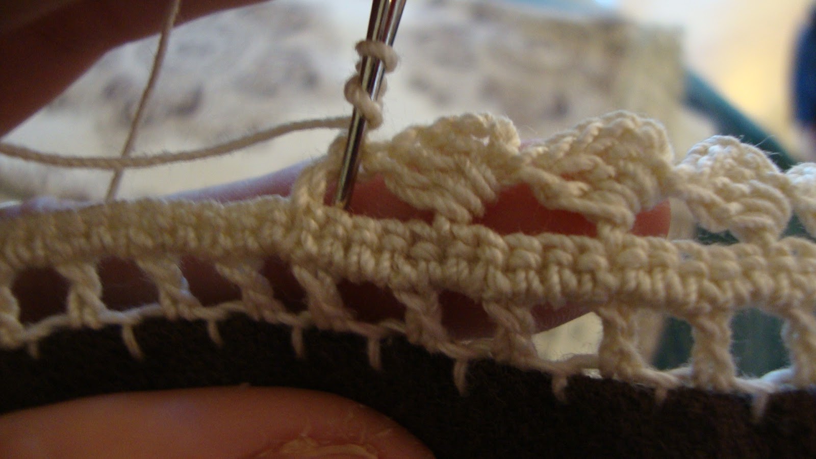 Simple Pleasures Crochet Towel Edging Tutorial