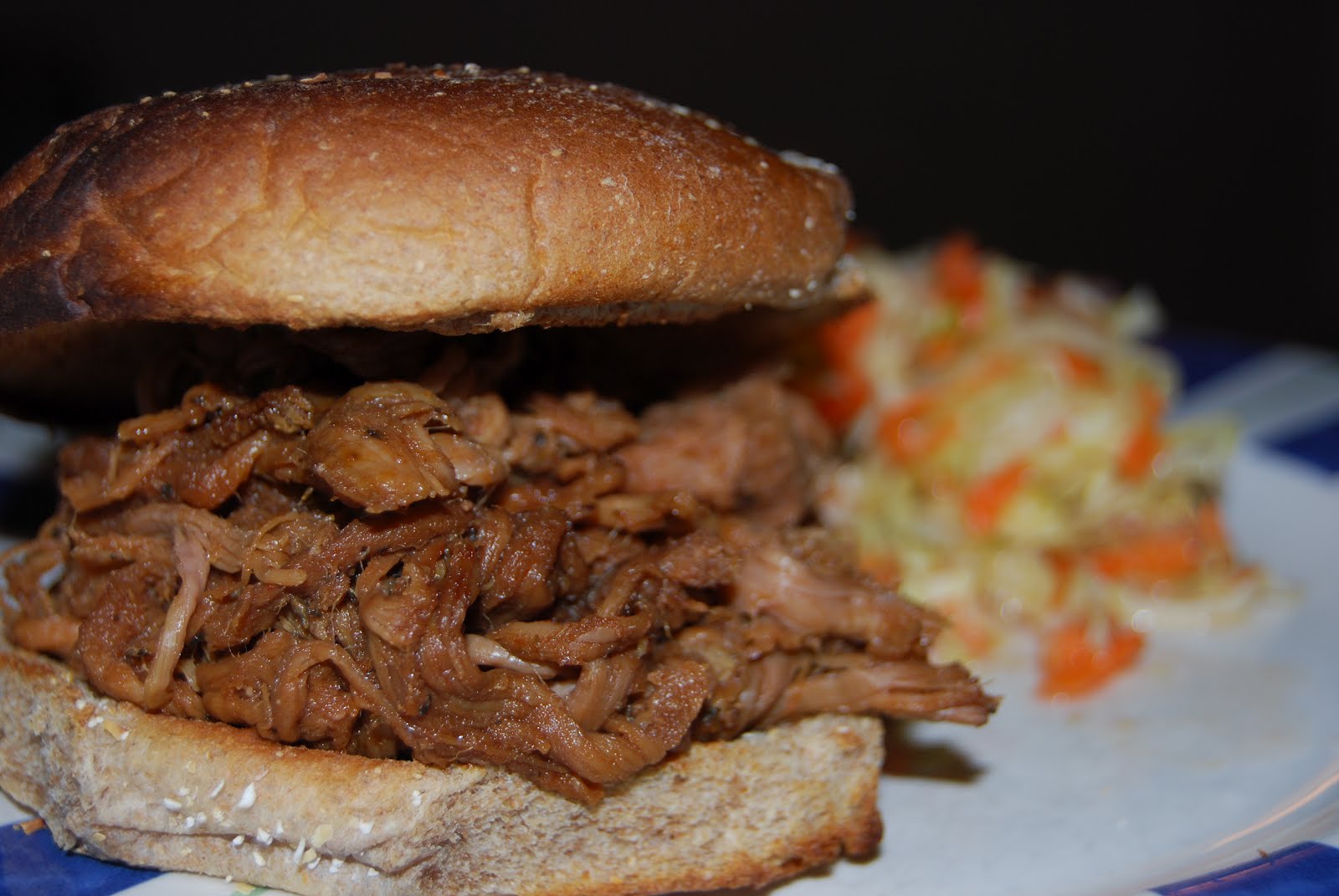 Juliann's Easy Eats Slow Cooker Balsamic Honey Pulled Pork