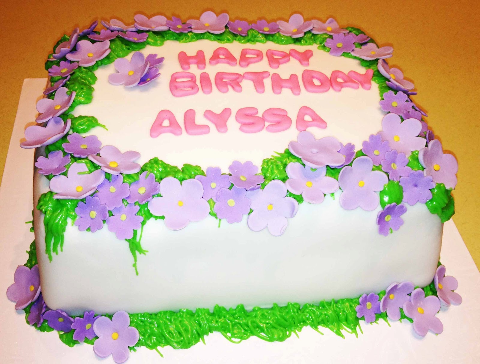 Cup O Cake Alyssa's Birthday Cake