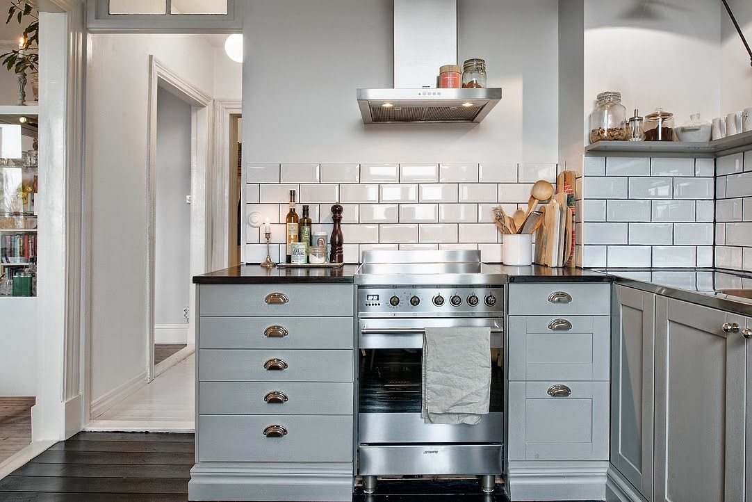 Cool chic style attitude: cucina & soggiorno