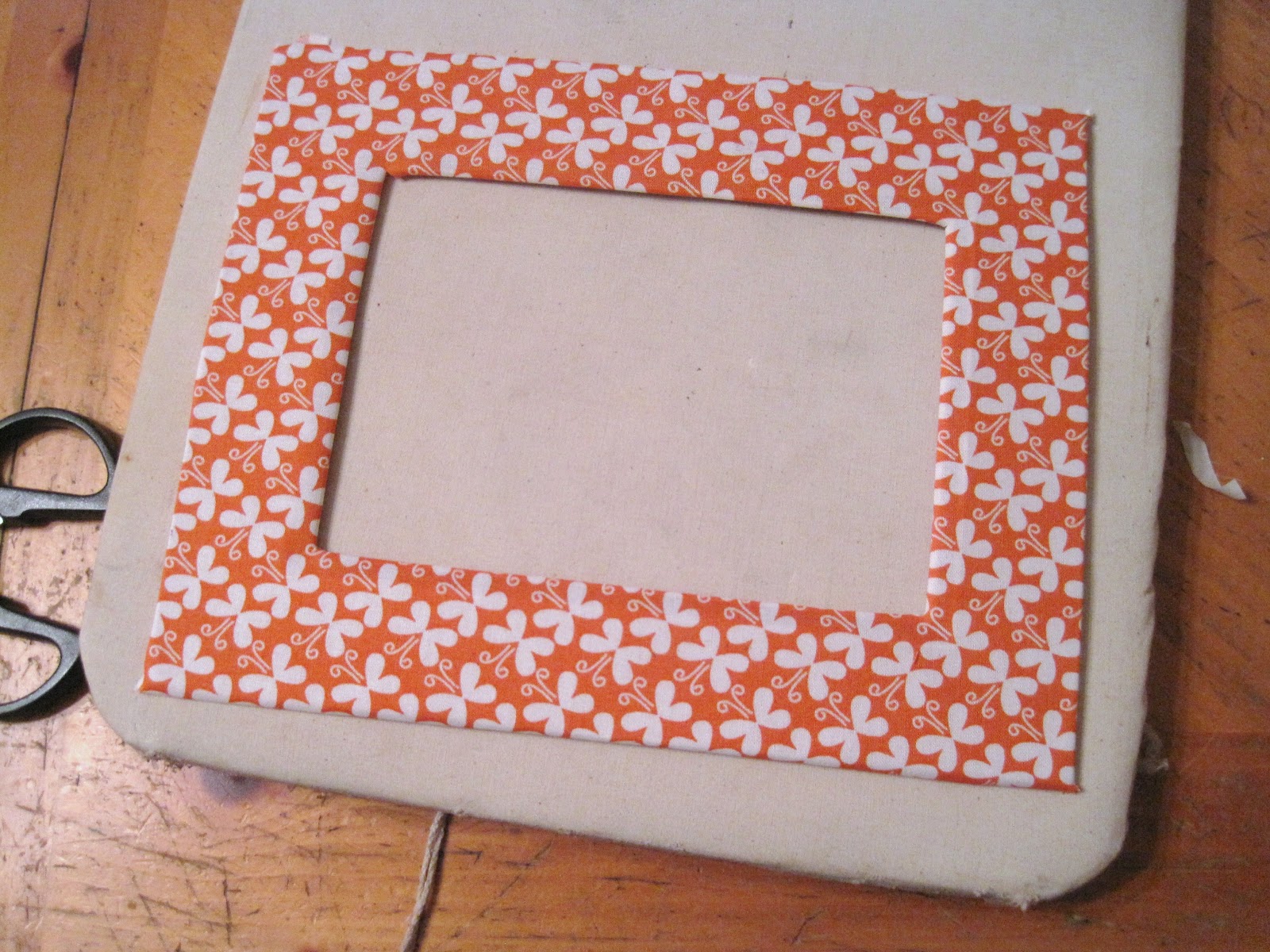 Ramblings from the Sunshine State Fabric Covered Photo Mats