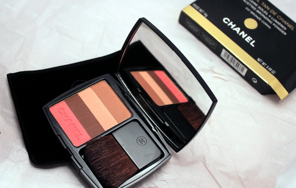 Chanel Soleil Tan de Chanel 4 Facettes Bronzing Powder ~ 537 Bronze Corail  ~ NIB