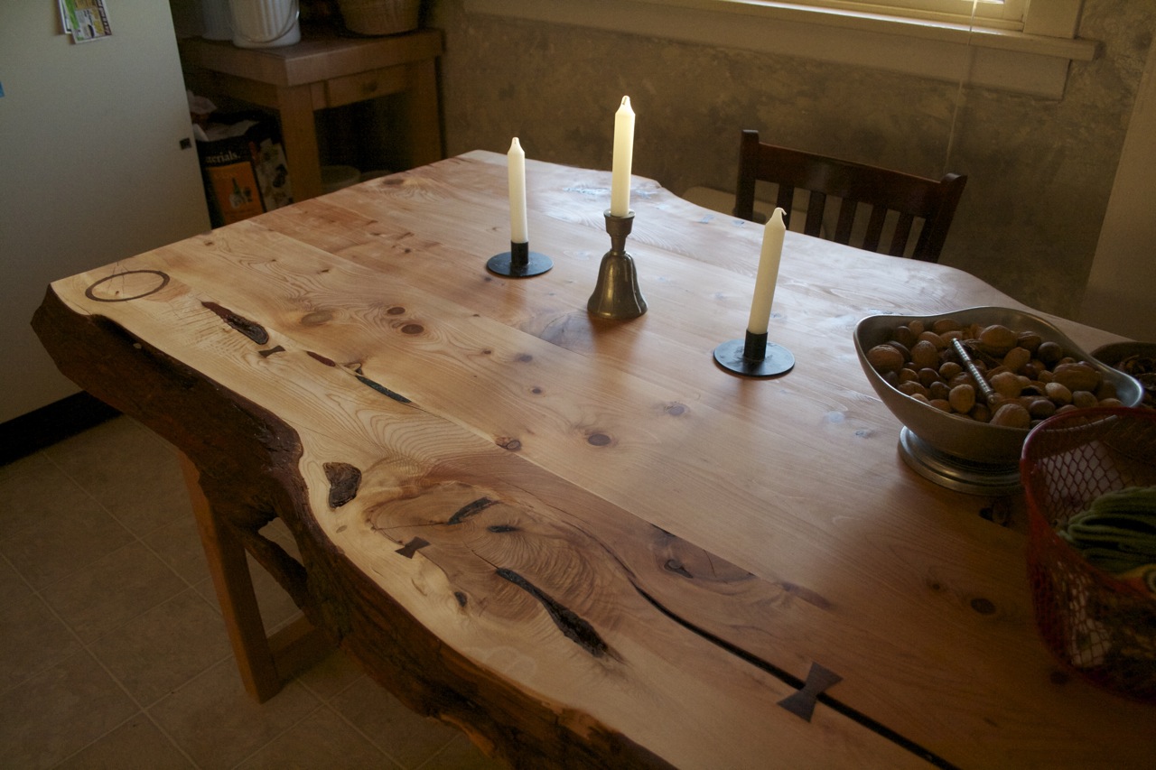 Brockens ARTic Juniper tree dining table