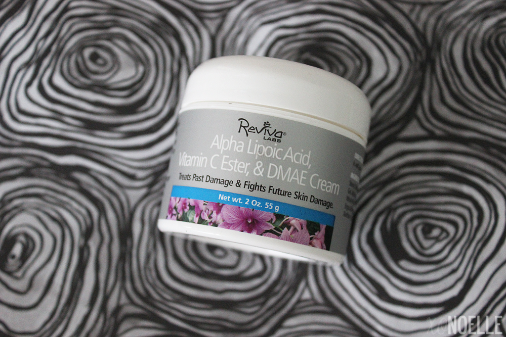 Reviva Labs Alpha Lipoic Acid, Vitamin C Ester & DMAE Cream Review XO, Noelle Connecticut