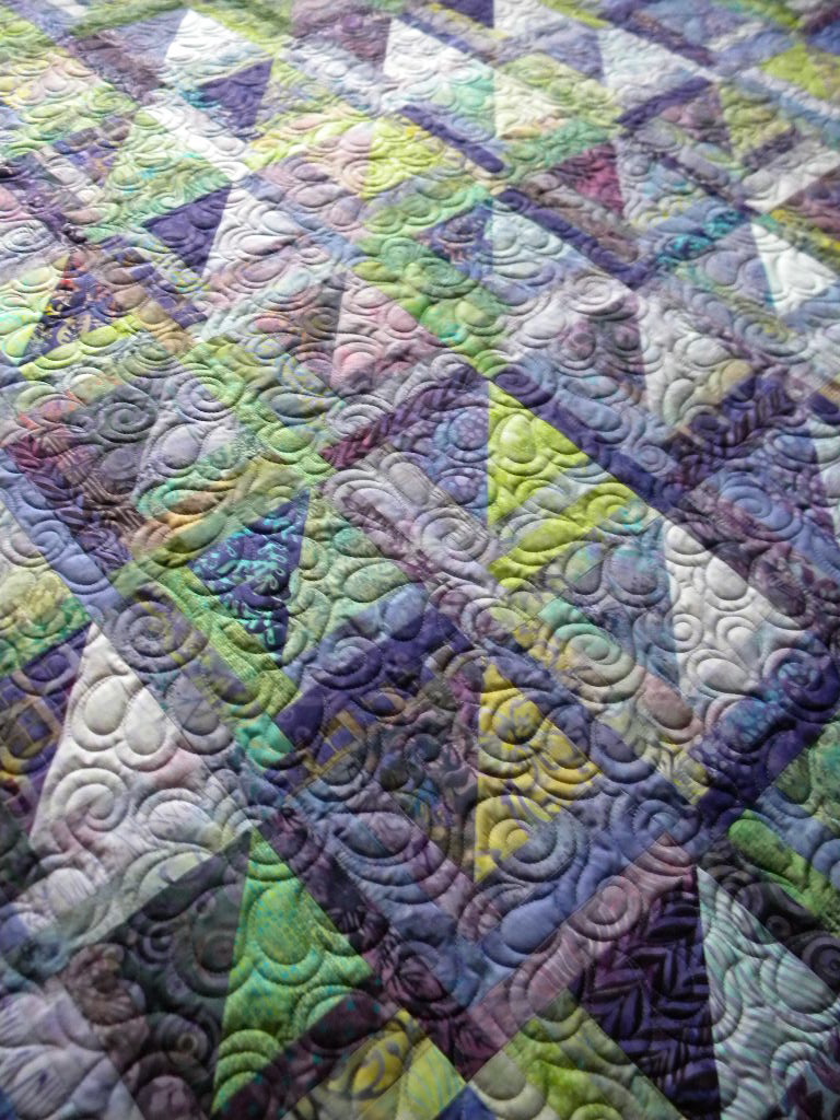 Jenny's Doodling Needle Chris's Quilt freehand fun overall design