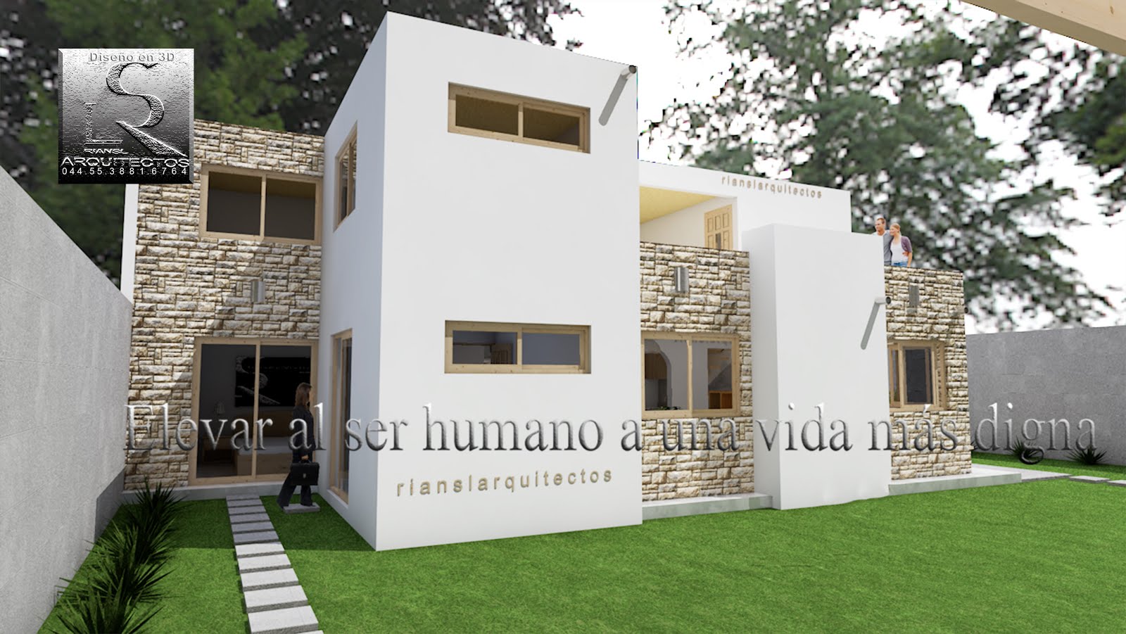 Proyectos Virtuales Arquitectónicos 3D de Casa Habitación,ESPECIALISTA EN PROYECTO ARQUITECTONICO