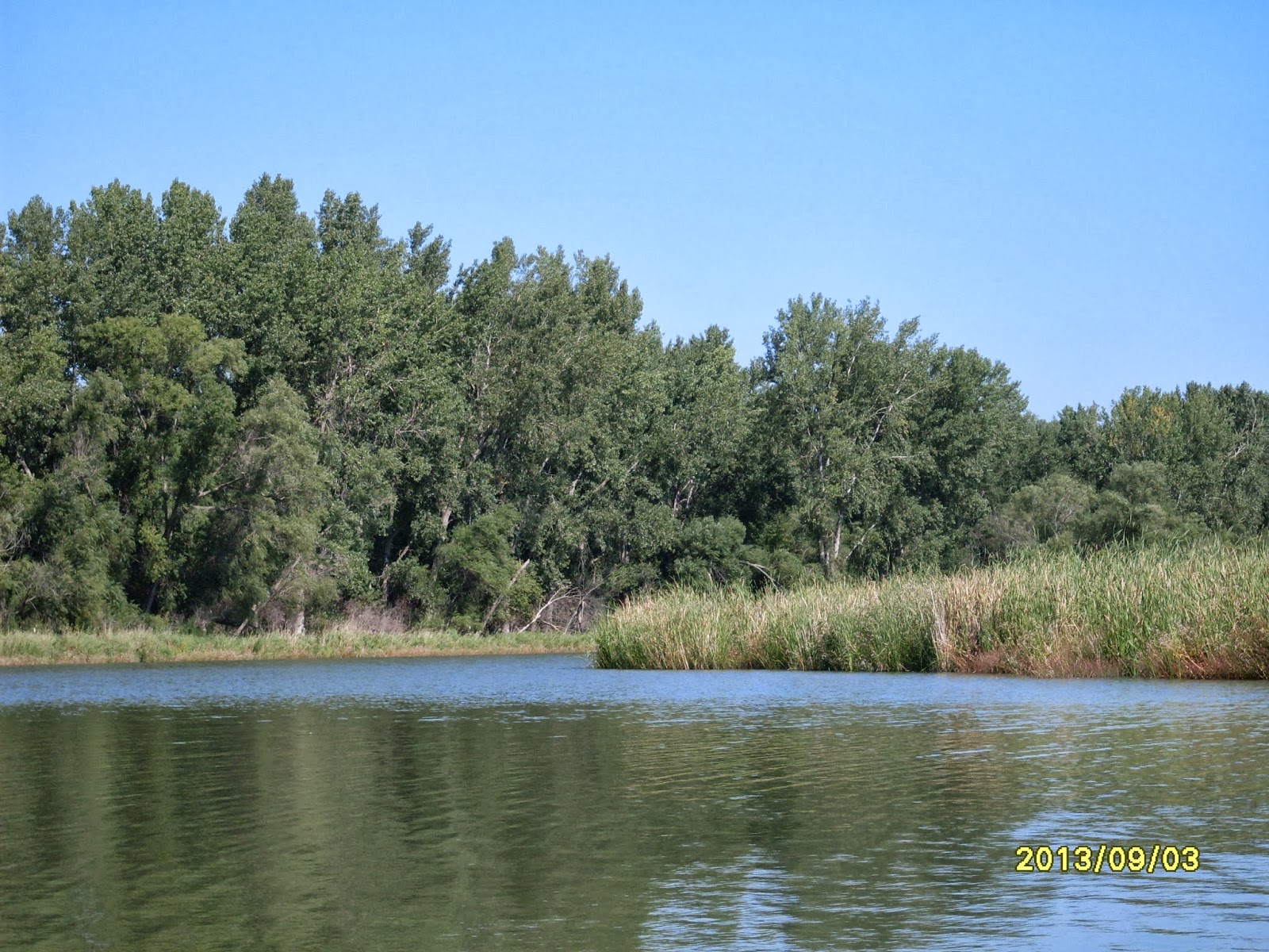 Kayaking the Lakes of South Dakota McCook Lake, North Sioux City SD