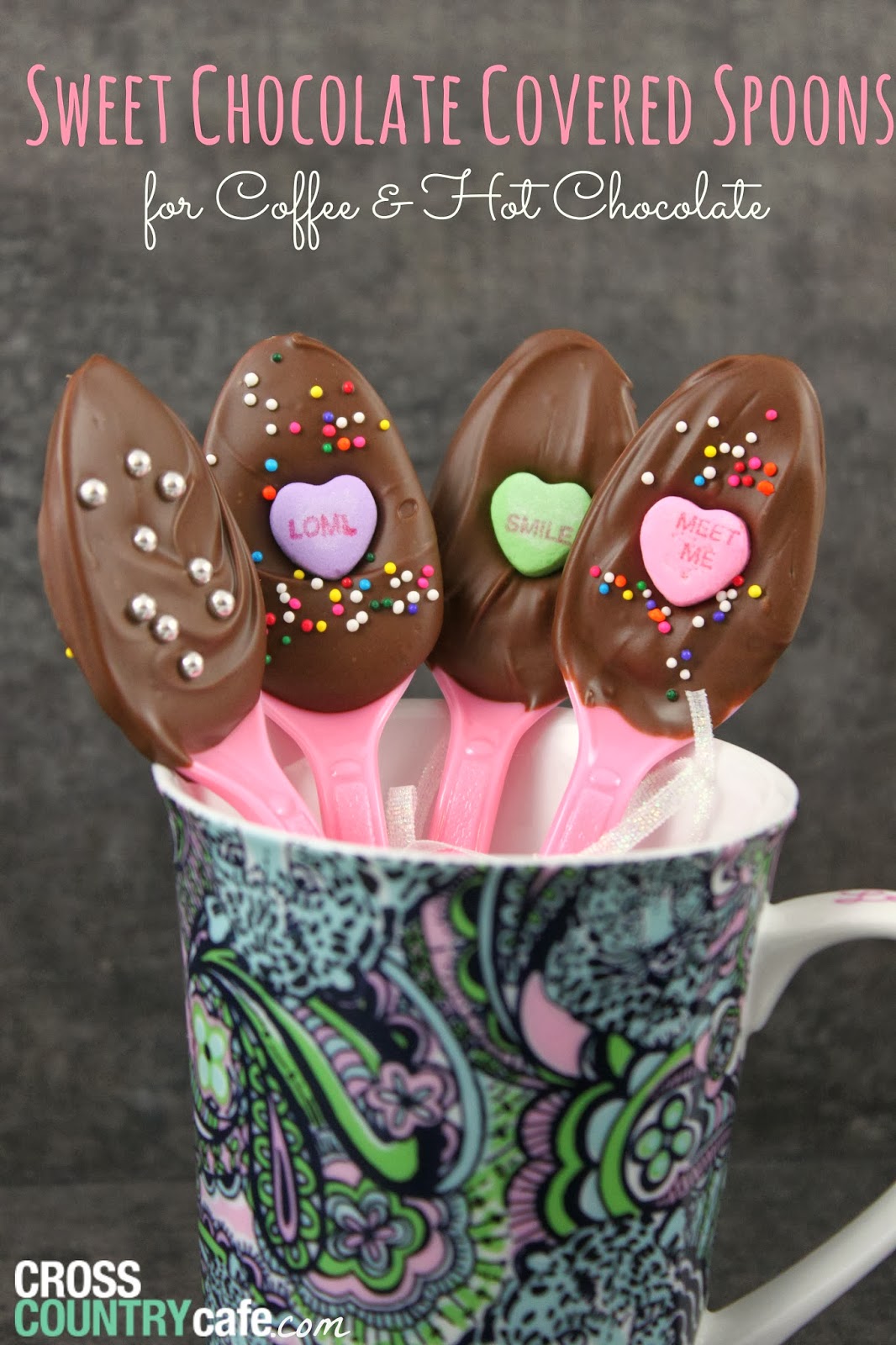 Chocolate Covered Spoons