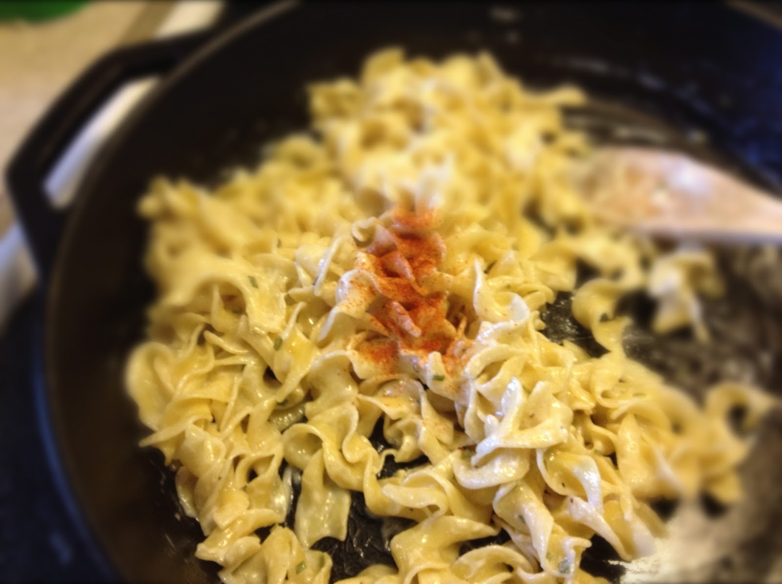 Champagne and Cheeseburgers Pasta with Truffle Butter