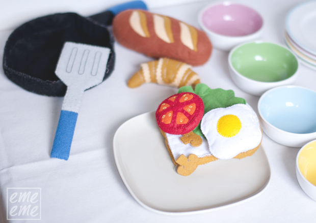 DIY Comiditas de fieltro para niños libros japoneses