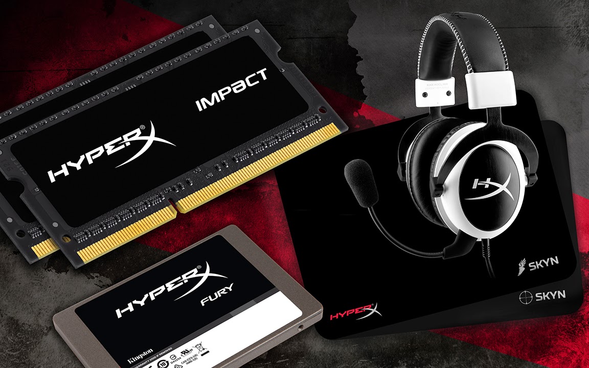 HyperX Releases ‘Impact’ SO-DIMMs, FURY SSD, White Headset and Mouse Pad at COMPUTEX TAIPEI 2