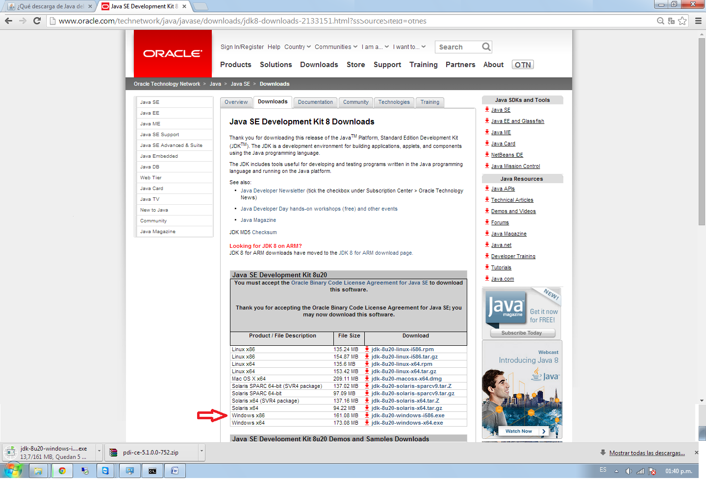oracle jdk 1.8 download oracle jdk 1.8 download