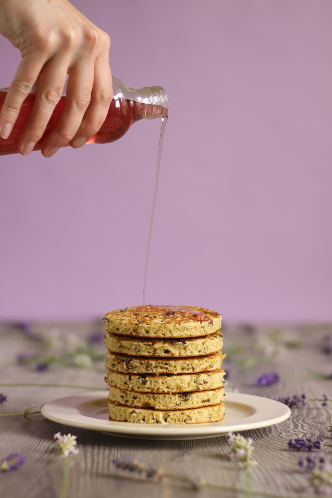 Pancake Stories Homemade Lavender Syrup Recipe