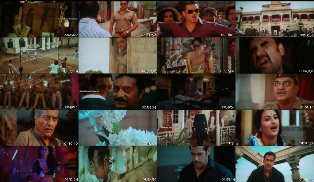 Screen Shot Of Hindi Movie Dabangg 2 (2012) Download And Watch Online Free at worldfree4u.com With Resumable Single Links Mediafire DVD HQ