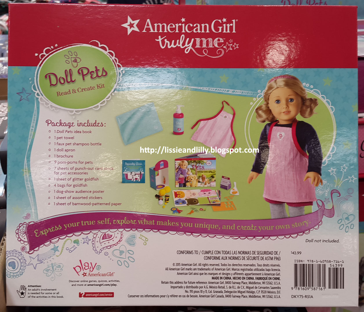 Lissie & Lilly American Girl 20 off Gift Cards, Crafts, Mini Dolls