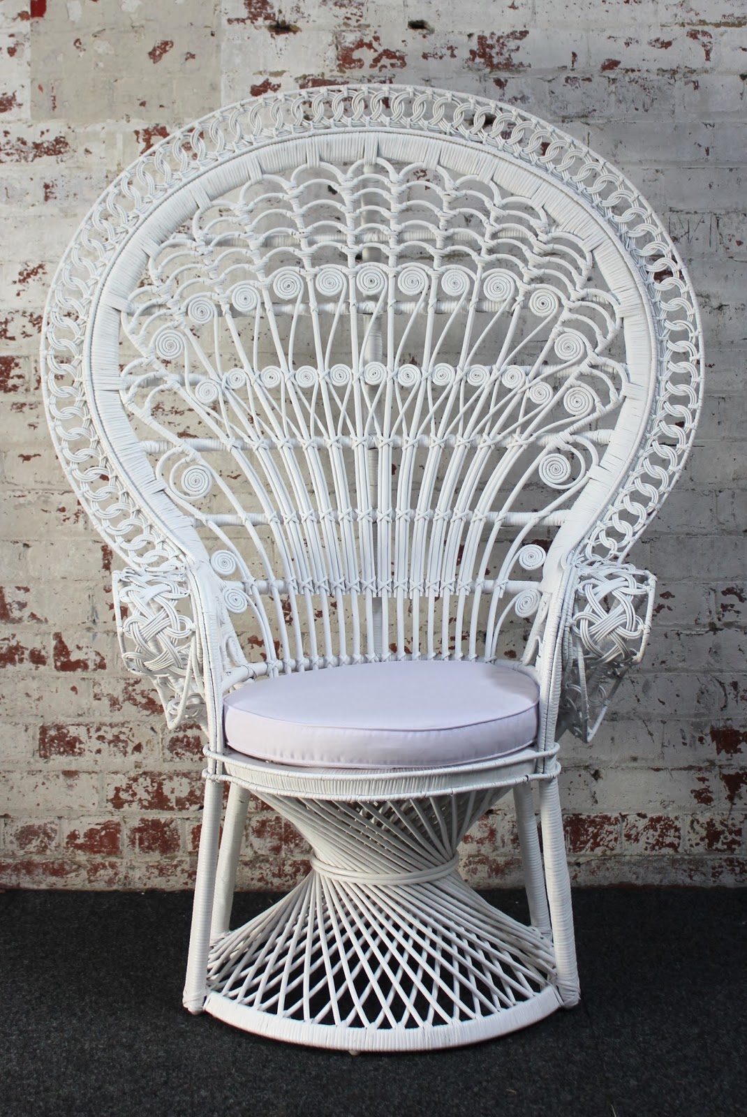 Bluebirds in the backyard My Brand New Peacock Chair