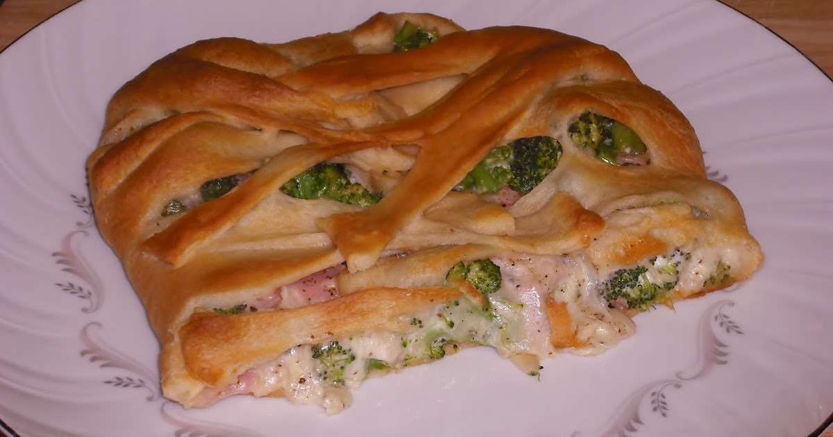 Lovely On The Inside Cheesy Broccoli Ham Braid