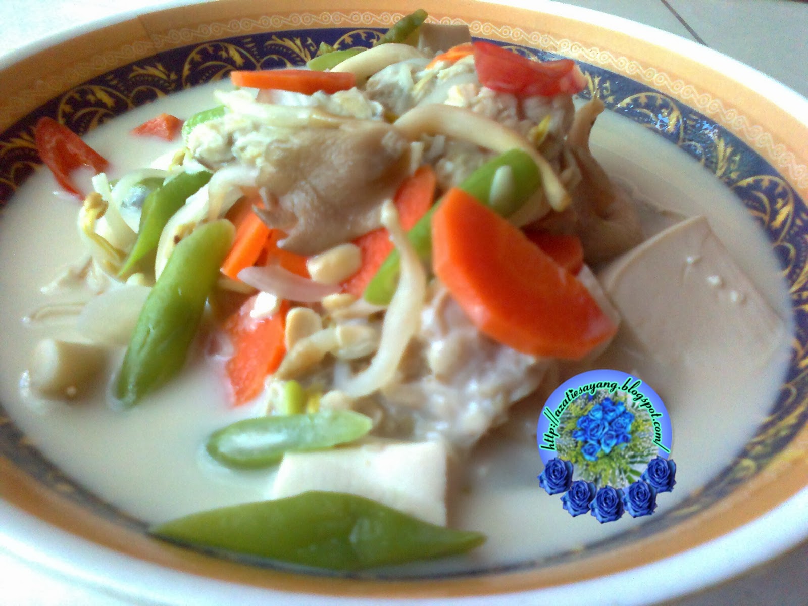 ♥♥Azatiesayang♥♥ Sayur Campur Lemak Putih