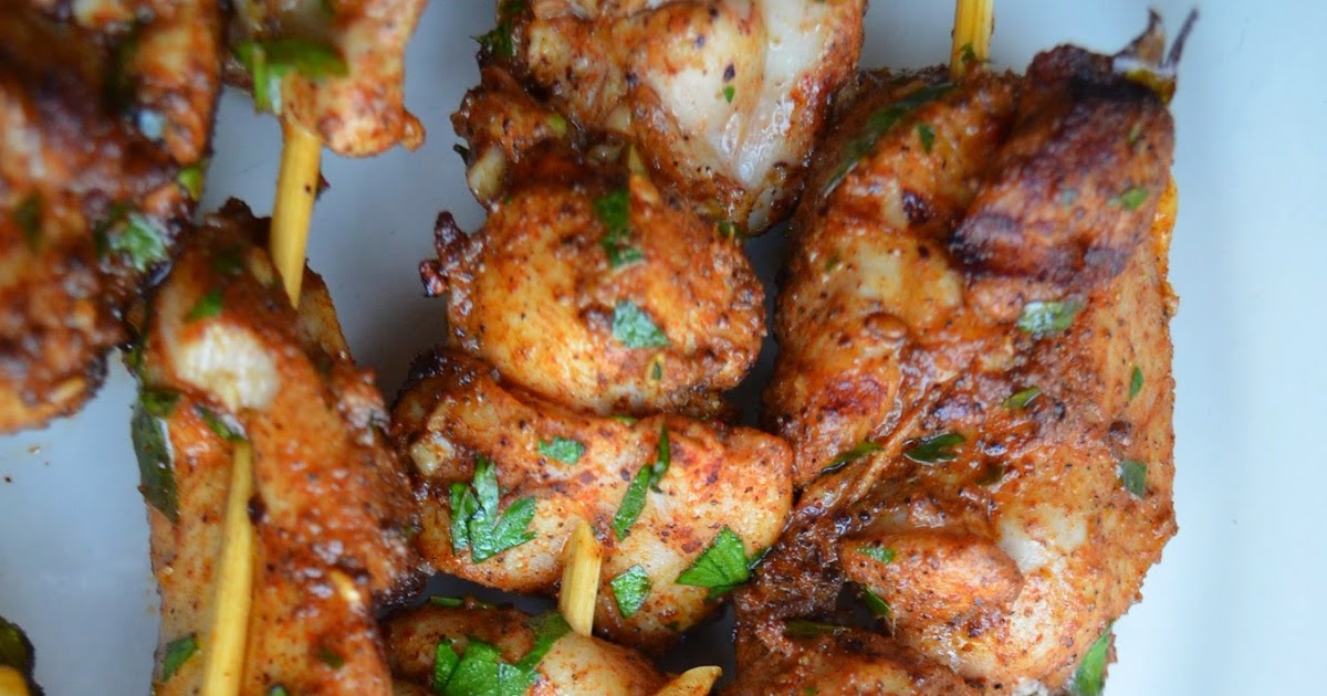 amour fou(d) moroccan chicken kebabs.