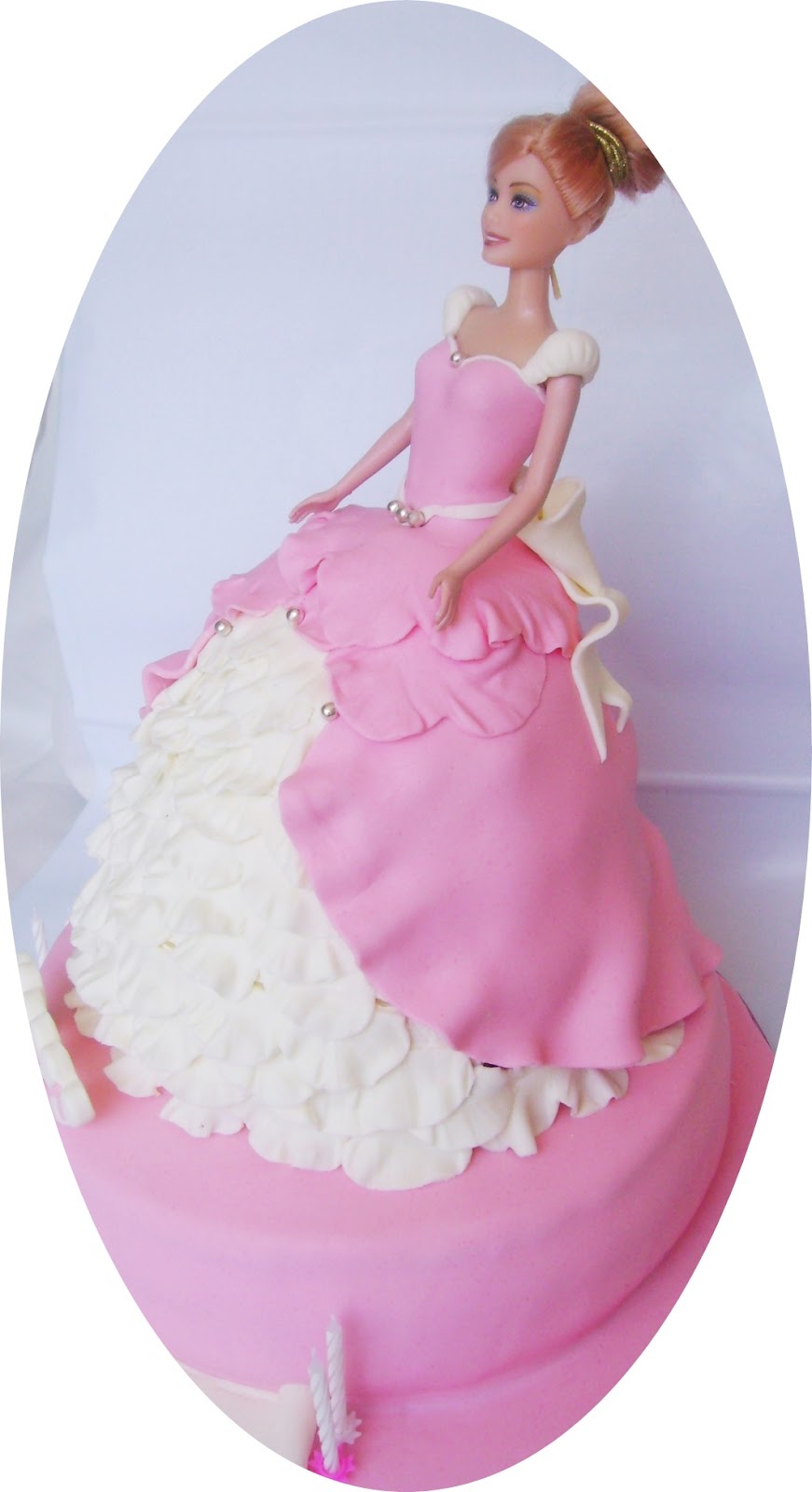 BARBİE PRENSES PASTASI PASTA SİHİRBAZI