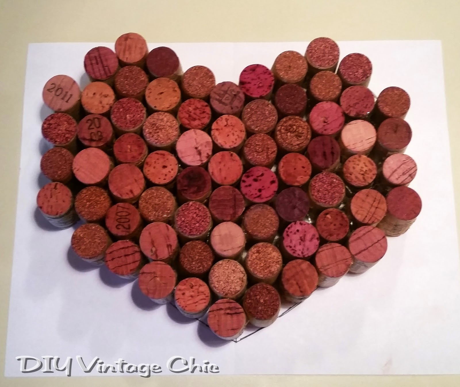 DIY Vintage Chic DIY Valentine's Day Wine Cork Hot Plates FAIL
