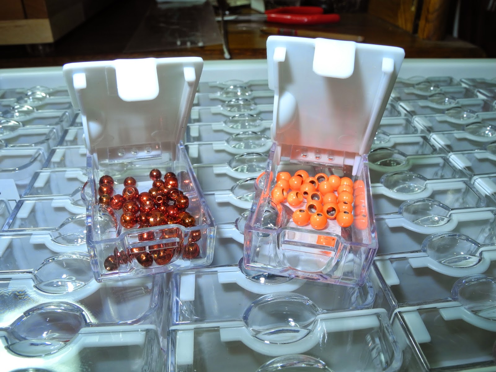 cp's fly fishing and fly tying Bead Storage