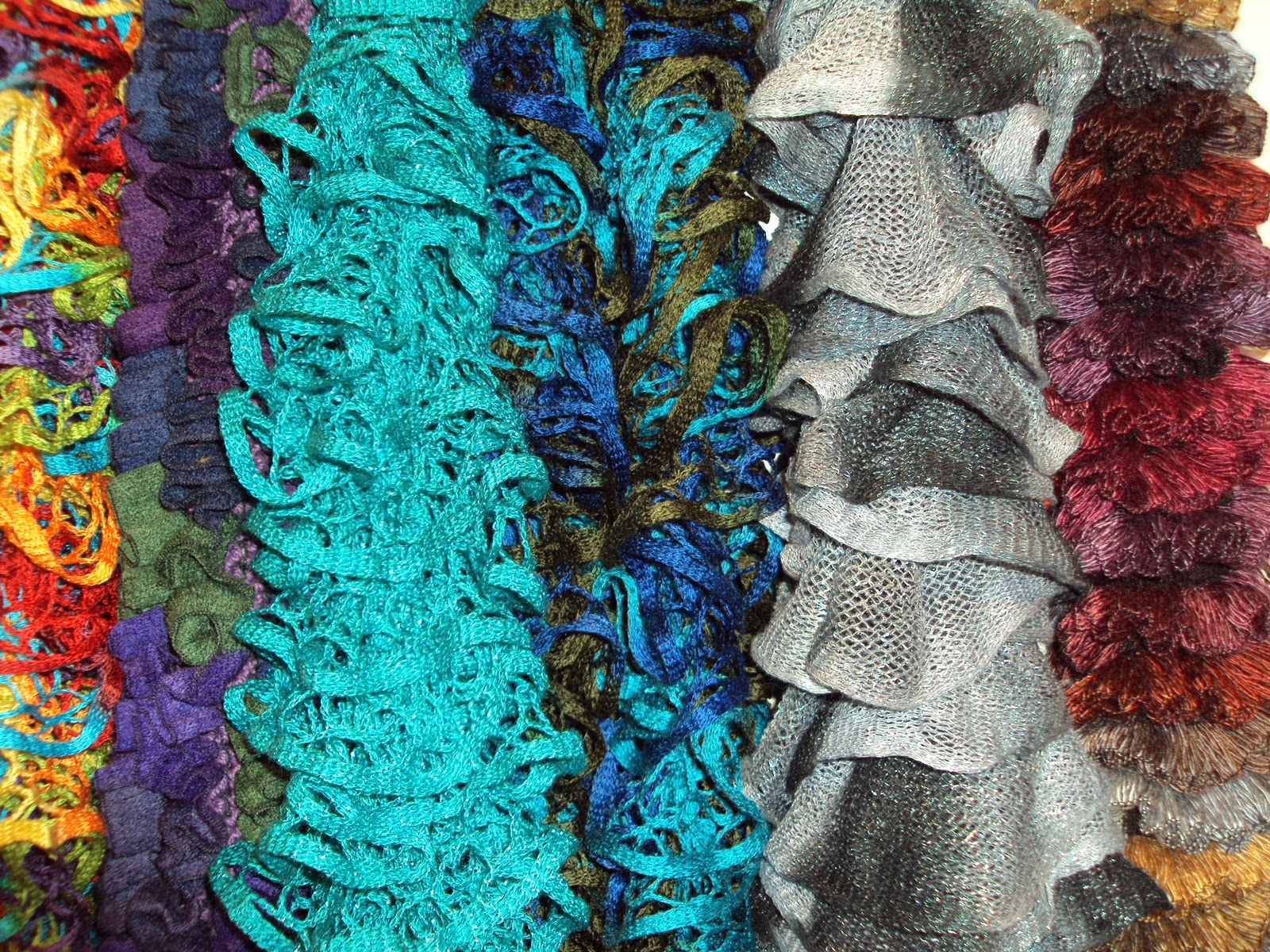 knitqwik Ribbon Yarn is the Big Trend!