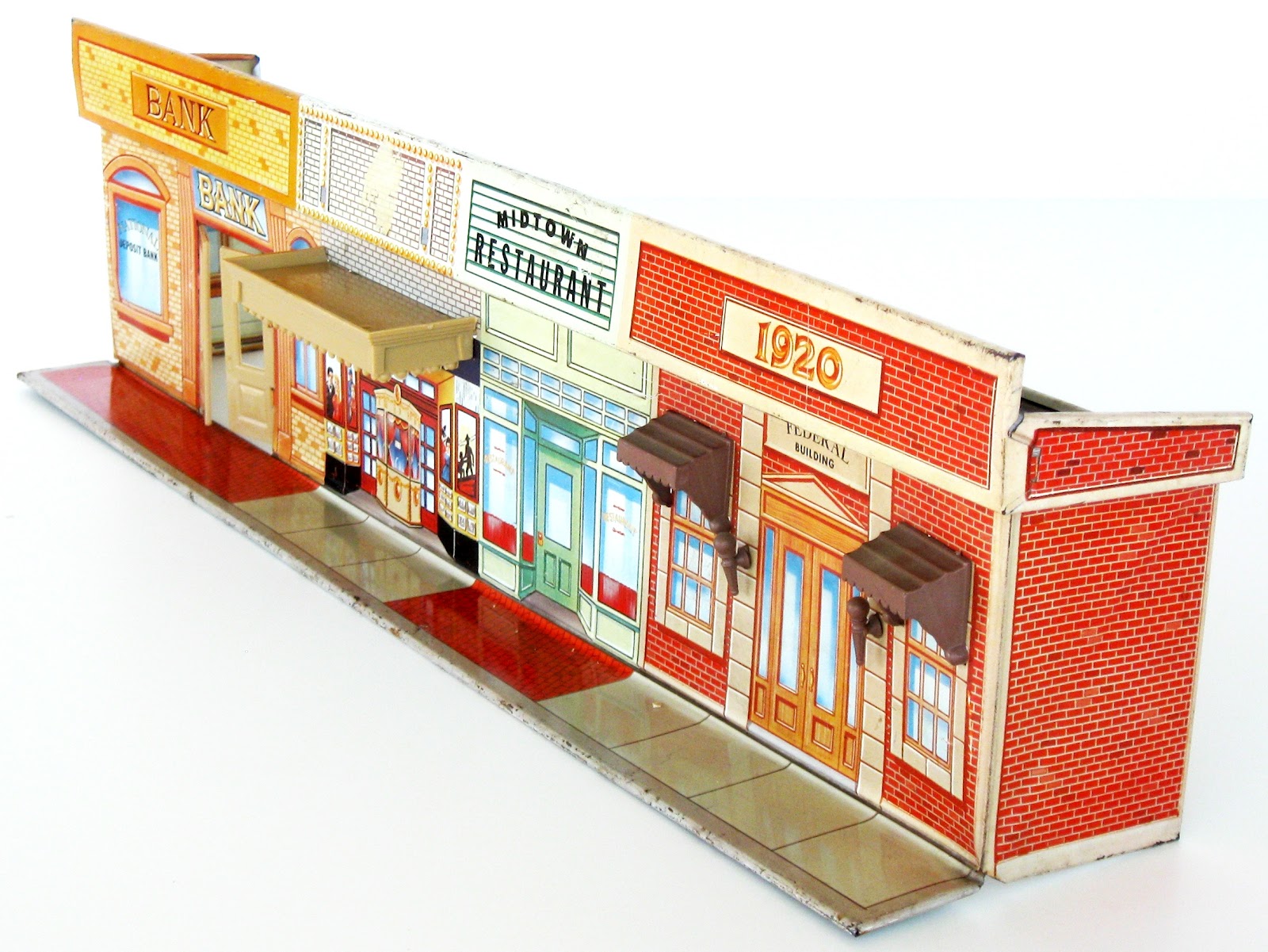 Toys and Stuff Marx Untouchables Streetfront