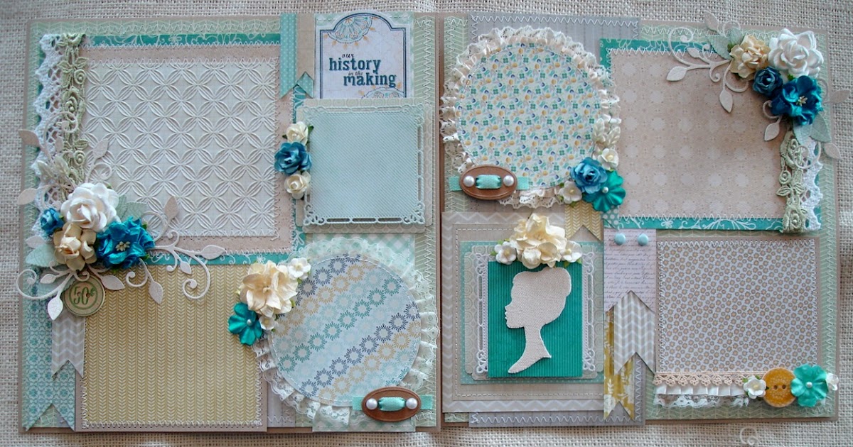 Scrapbooking by Phyllis Premade 12x12 Scrapbook Layout pages