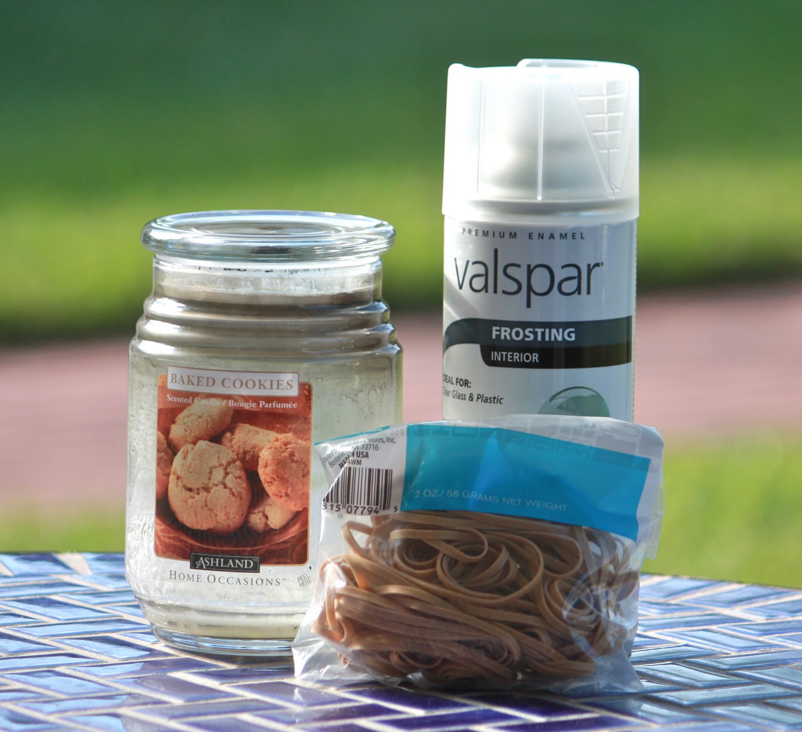 Desperate Craftwives Frosted Candle Jar