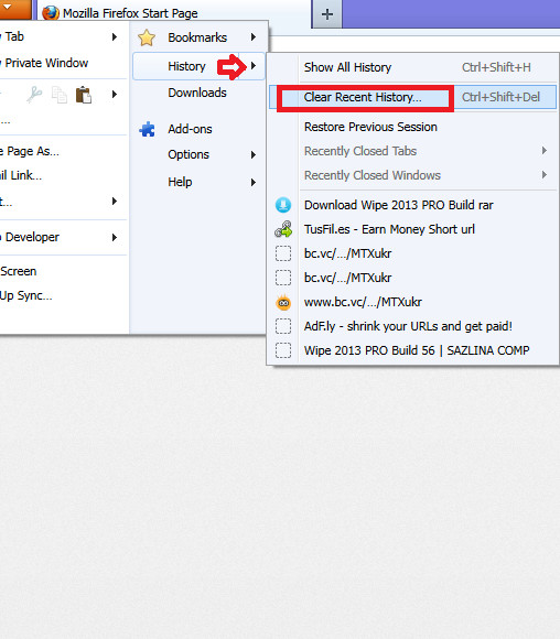 Cleaning Browsers
