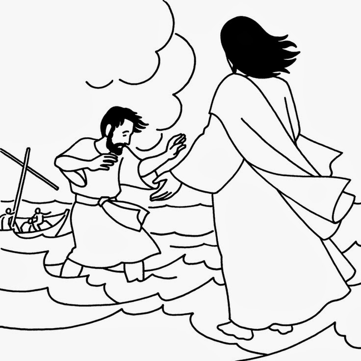 jesus walks on water coloring pages me aburre la religi n jes s camina sobre el mar jesus walks on water coloring pages me aburre la religi n jes s camina sobre el mar