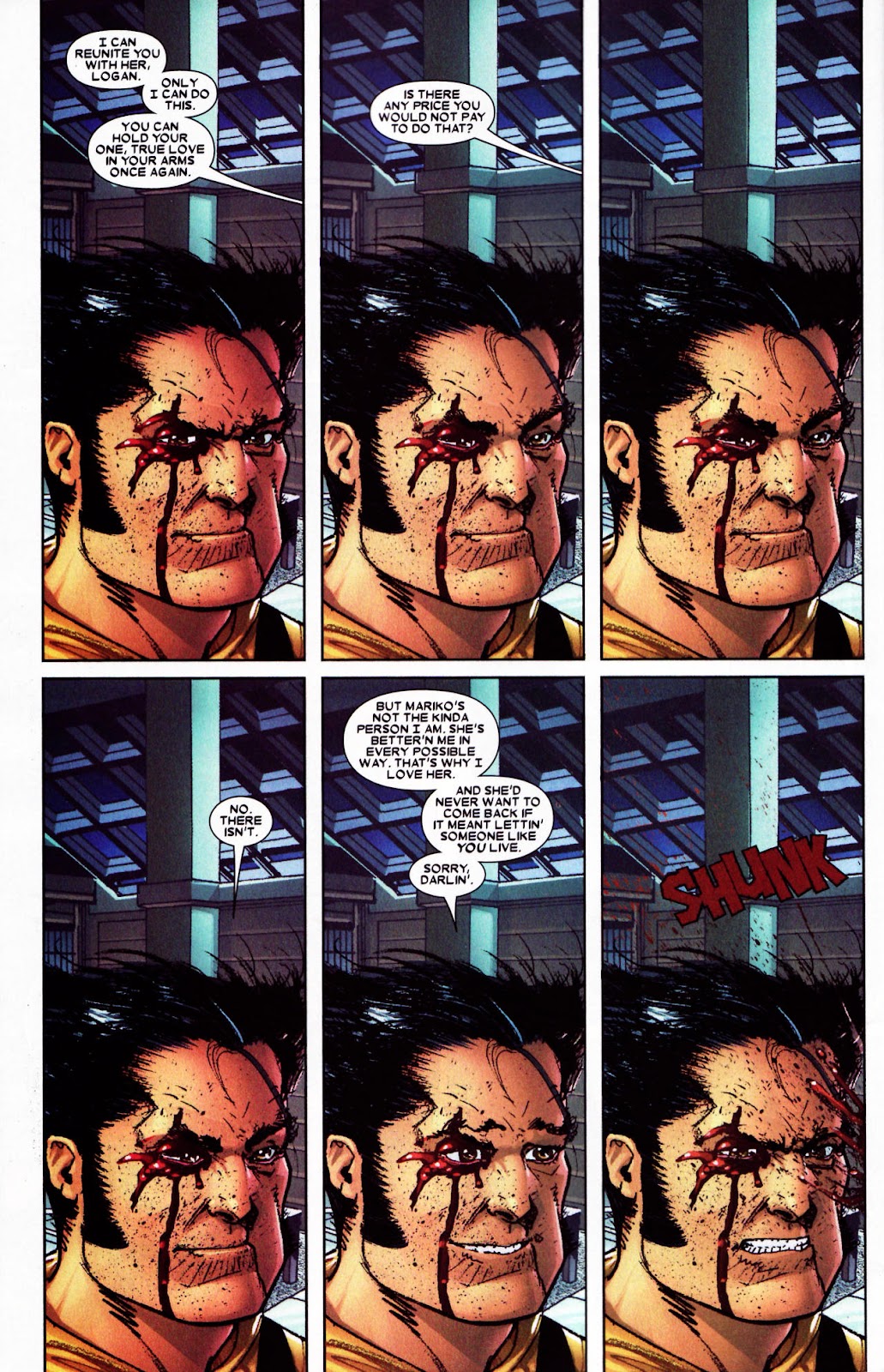 Read online Wolverine (2003) comic - Issue #61 - 21