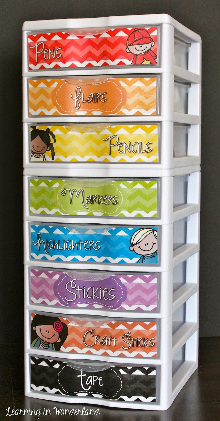 Sterilite = Organized Classroom Learning In Wonderland