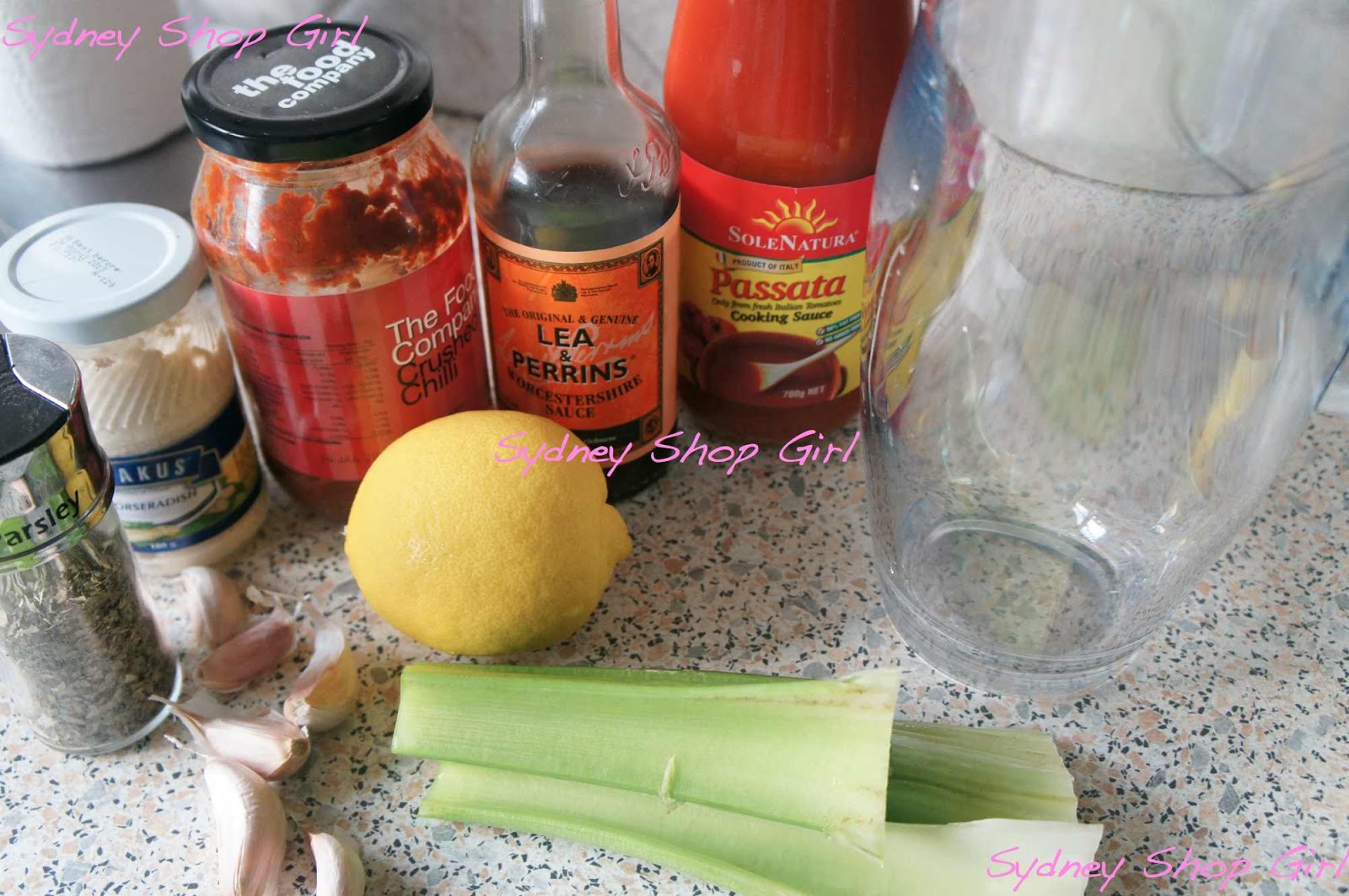 Bloody Mary Mussels Jamie Oliver Style. Sydney Shop Girl