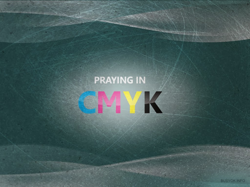 Arteclip: Free Christian Wallpaper: Praying in CMYK