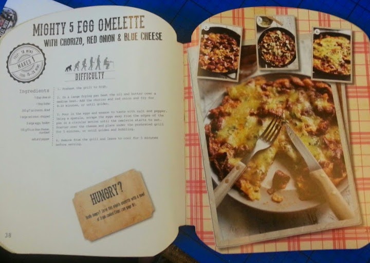 The Brick Castle Chorizo and Blue Cheese Omelette Recipe ManUp Your