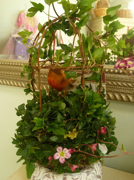 bird cage topiary