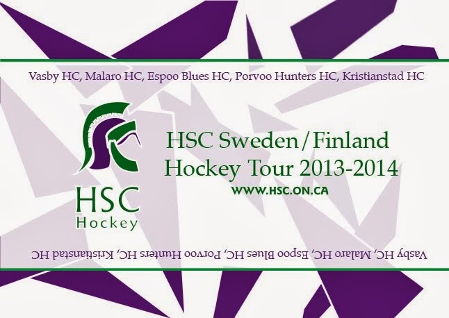HSC Sweden/Finland Hockey Tour 2013-2014