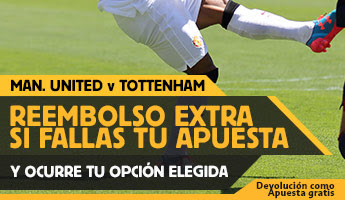 betfair reembolso 25 euros Premier League Manchester United vs Tottenham 8 agosto betfair reembolso 25 euros Premier League Manchester United vs Tottenham 8 agosto