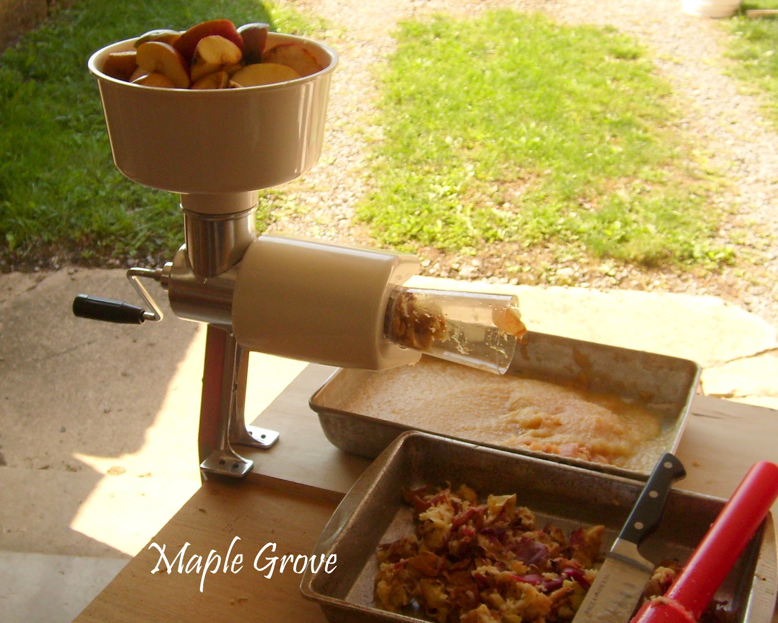 Maple Grove The Sweetest Applesauce!