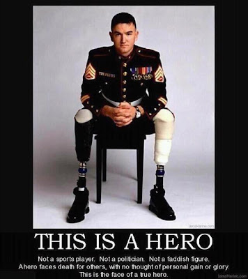 Motivational Poster- about a war hero
