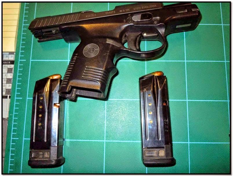 Loaded firearm discovered in carry-on bag at TUS. 