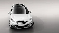 Peugeot 2008 Crossover front above