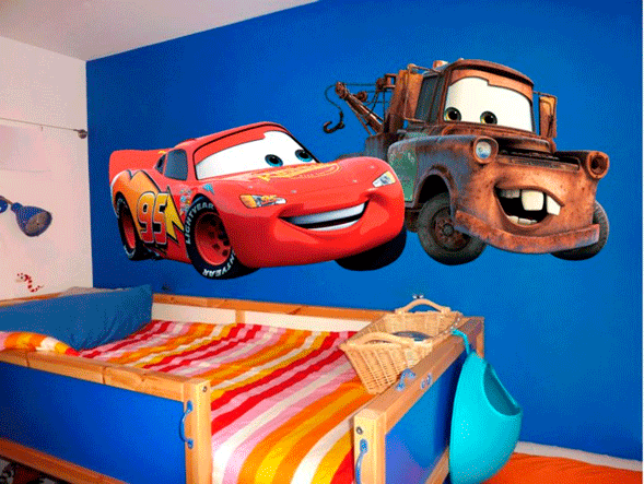 Decoración de dormitorios de niños cars - Imagui