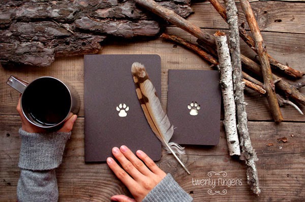 natural notebooks and sketchbooks