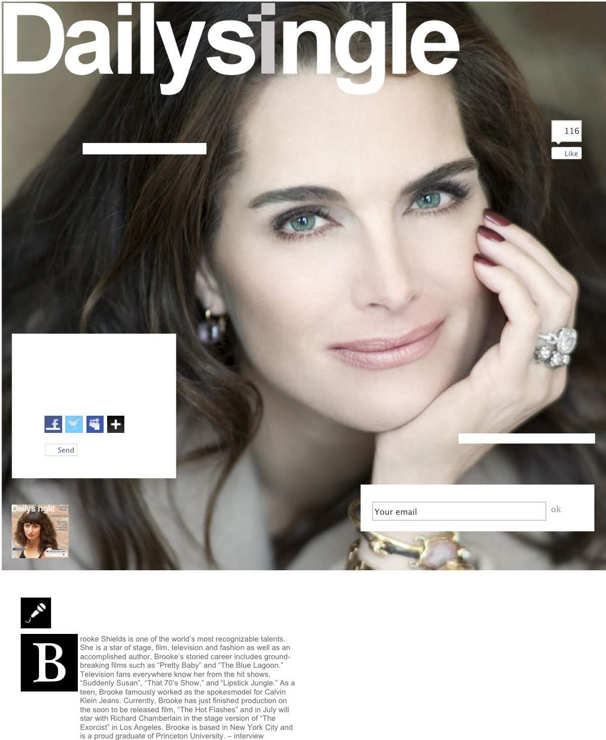 Brooke Shields Gary Gross Gallery
