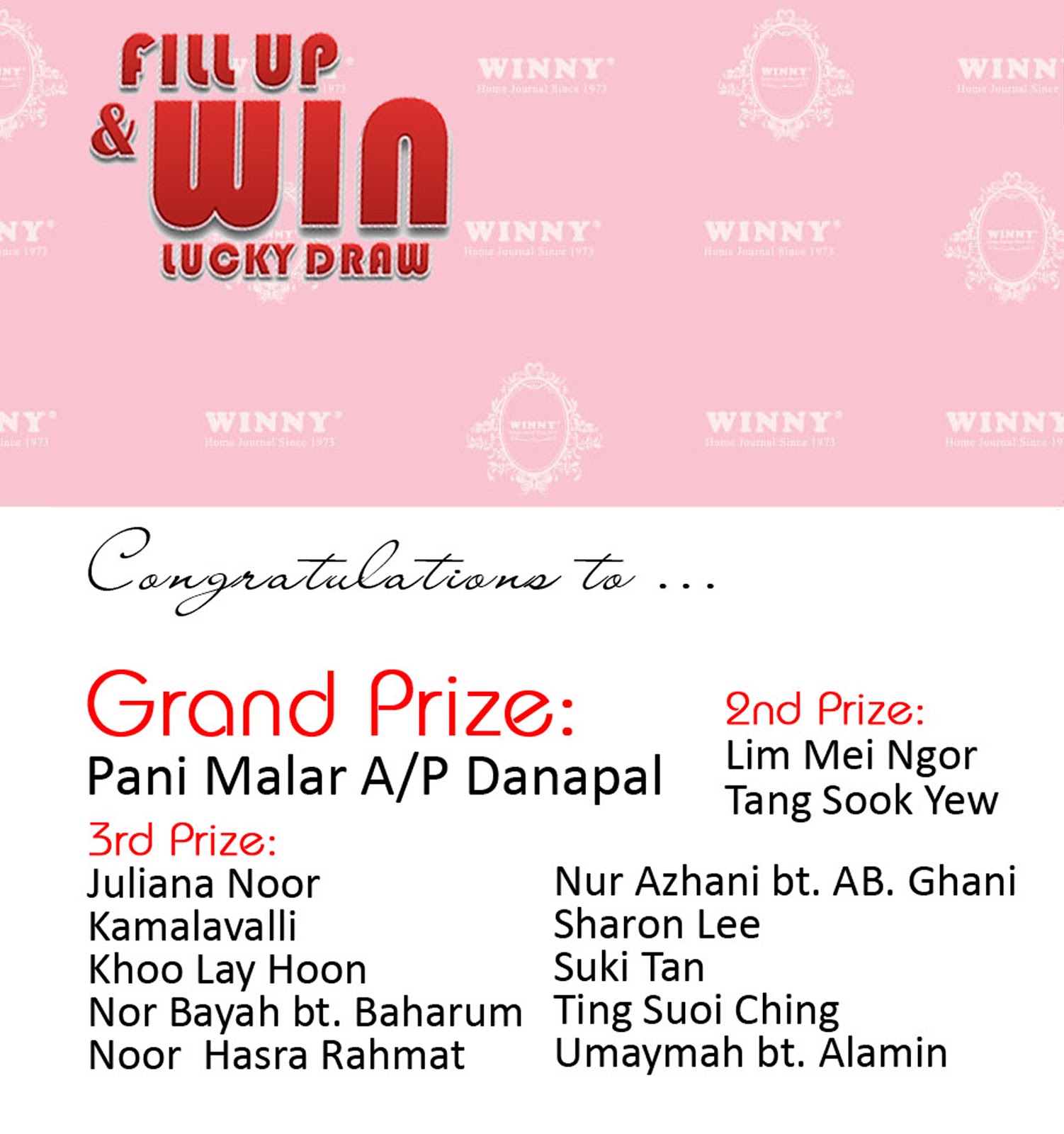Contest lucky