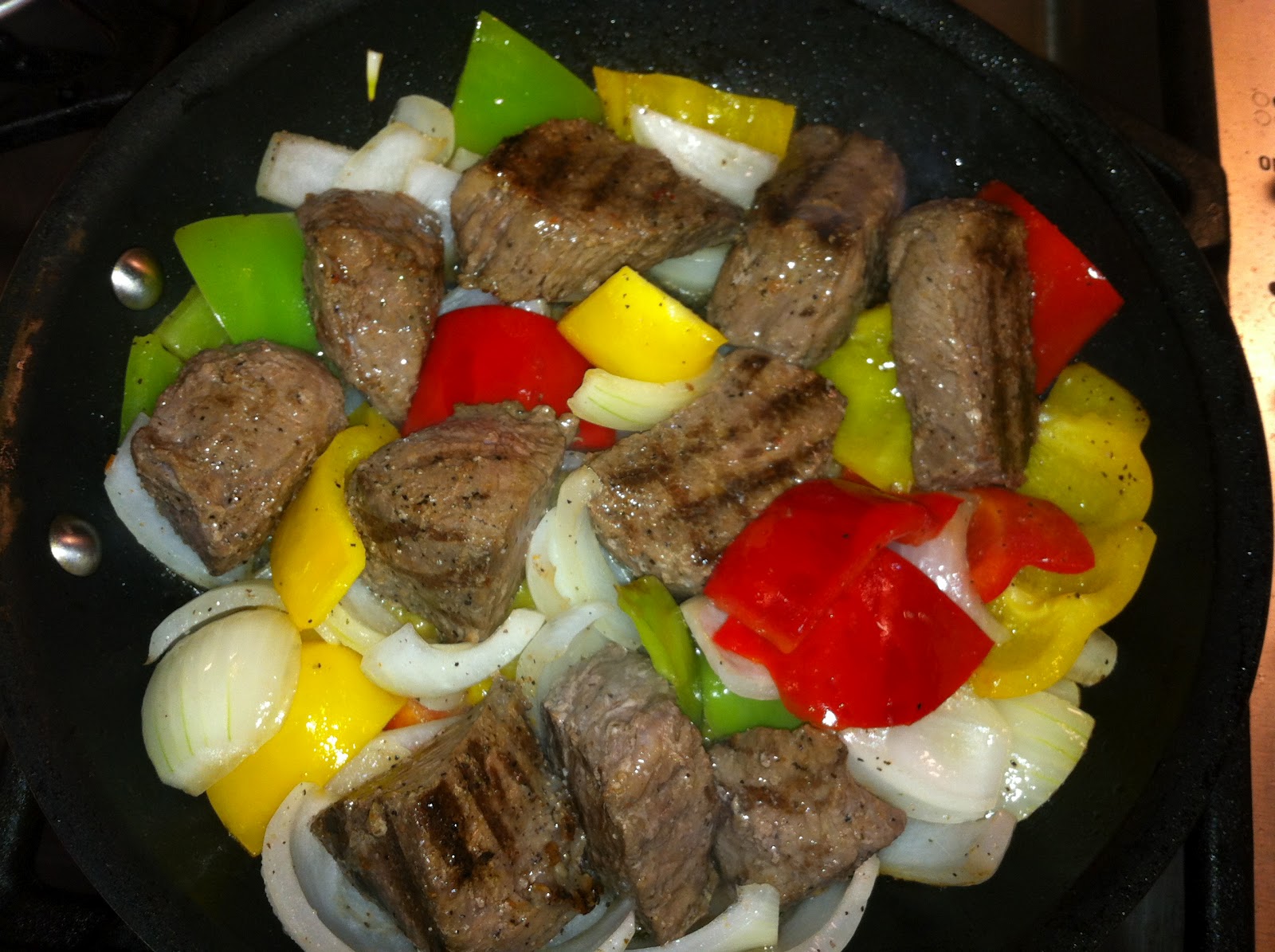 Pattycakes in the Kitchen Skillet Shish Kabob