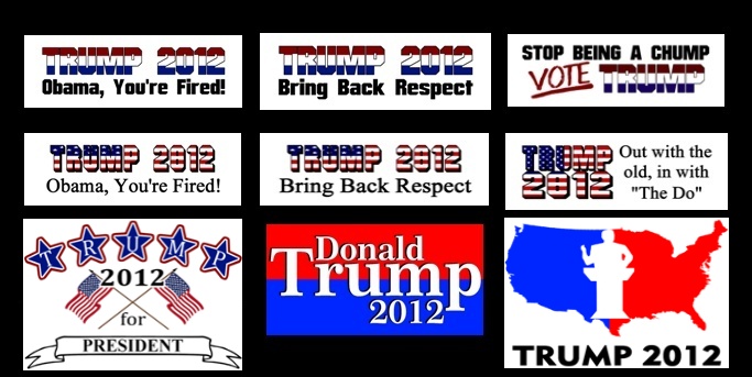 donald trump for president bumper sticker. Donald Trump for President